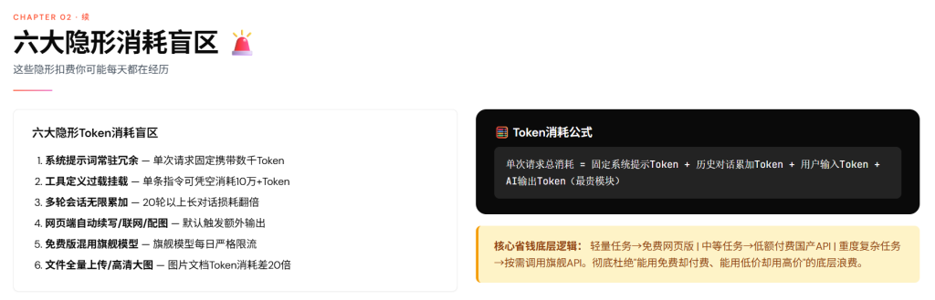 图片[4]-2026普通人节约AI大模型Token完全指南—免费网页版使用策略+小白/程序员省Token+任务分级模型API选型最划算方案