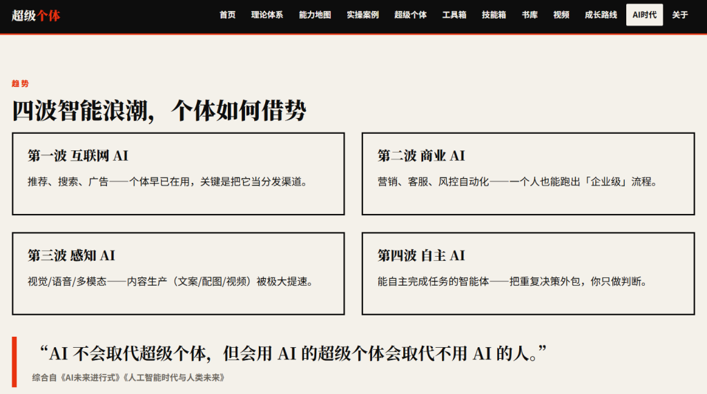 图片[11]-🌟 《超级个体实战大全》一人公司（理论+案例+工具+书单全配齐）