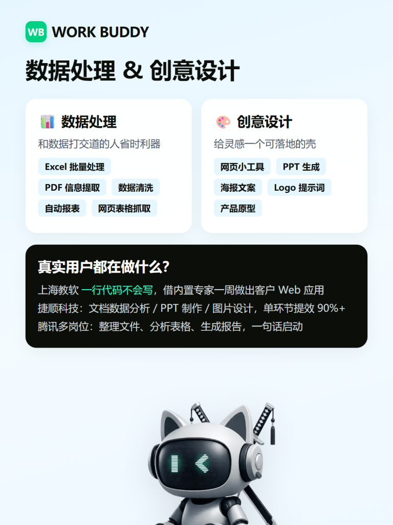 图片[8]-💡WorkBuddy灵感完全教程：七大场景分类 + 应用举例 从看懂、会用到发布 一篇讲透