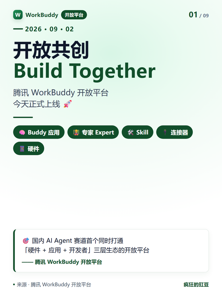 图片[4]-WorkBuddy开放平台上线，开放五大生态能力，开发者怎么上车，一次讲透
